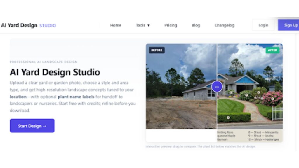 Explore Free AI Yard & Landscape Design Tools for a Stunning Outdoor Makeover